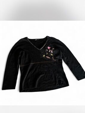Y2K appliqué top